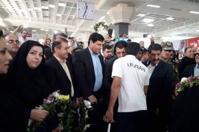 بازگشت افتخارآفرینان خوزستانی از جاکارتا به اهواز